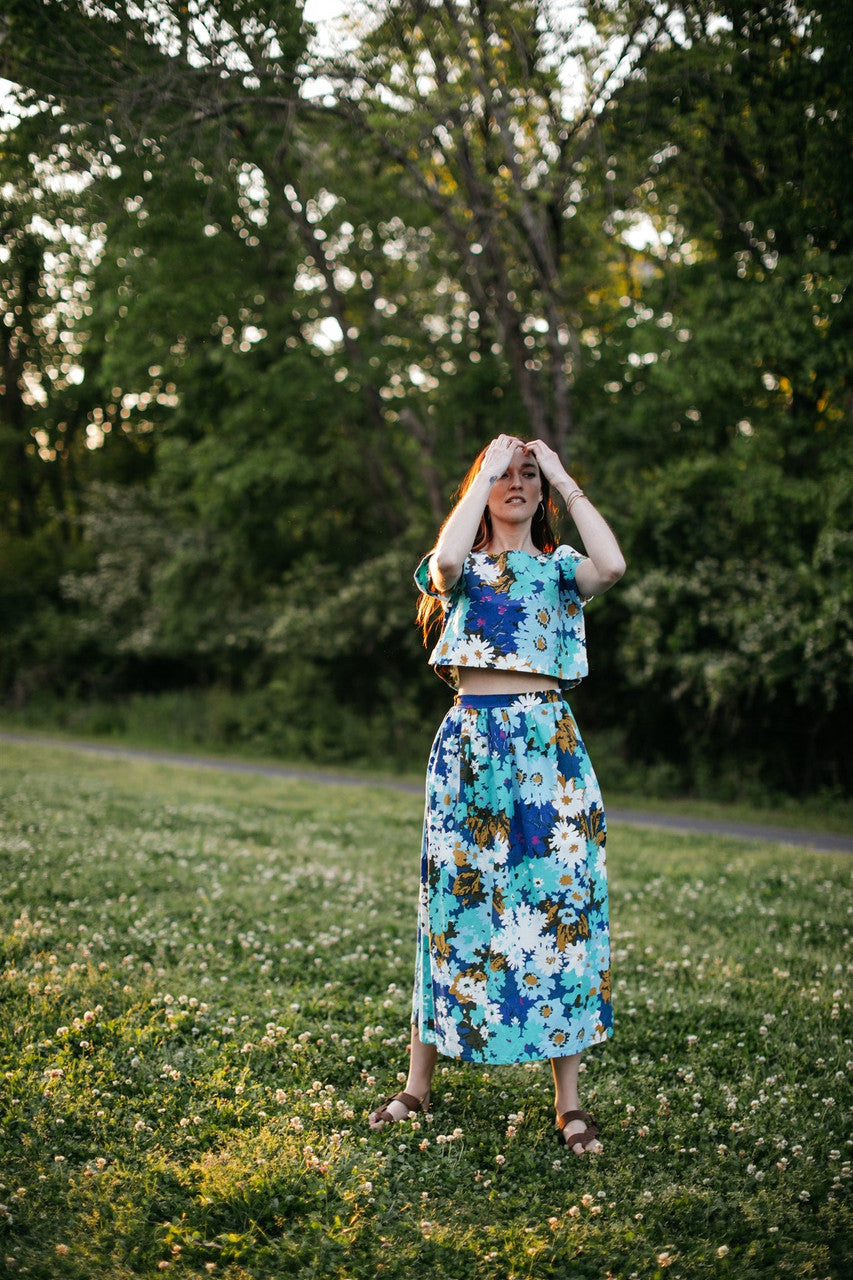 Claudia Floral Skirt Made to Order