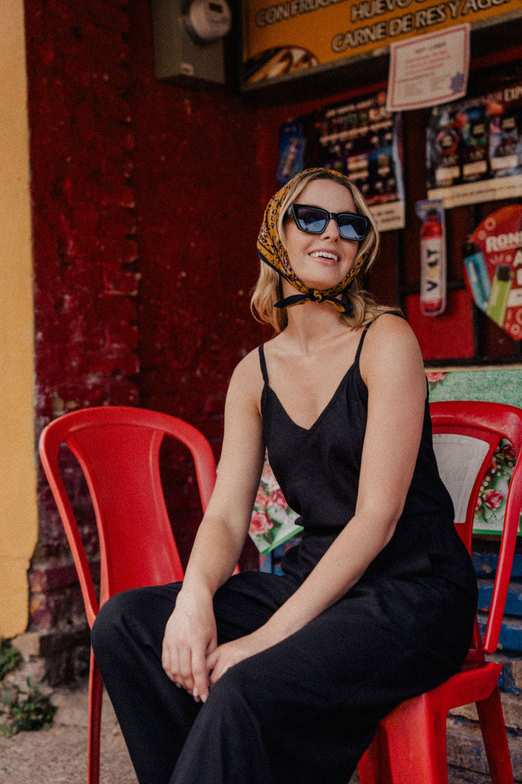 Bias Cut Tank in Black Linen