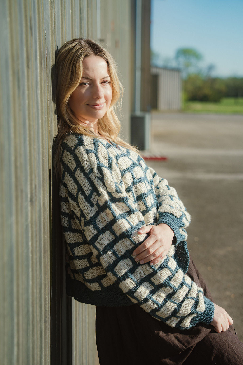 Lori Cardigan in Nettle Alo Made to Order