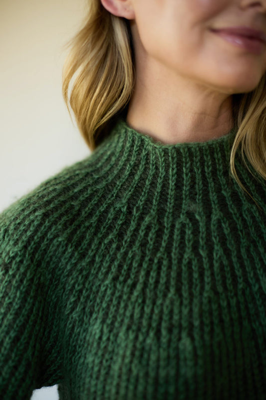 Henrietta Wool Pullover in Several Color Options Made to Order