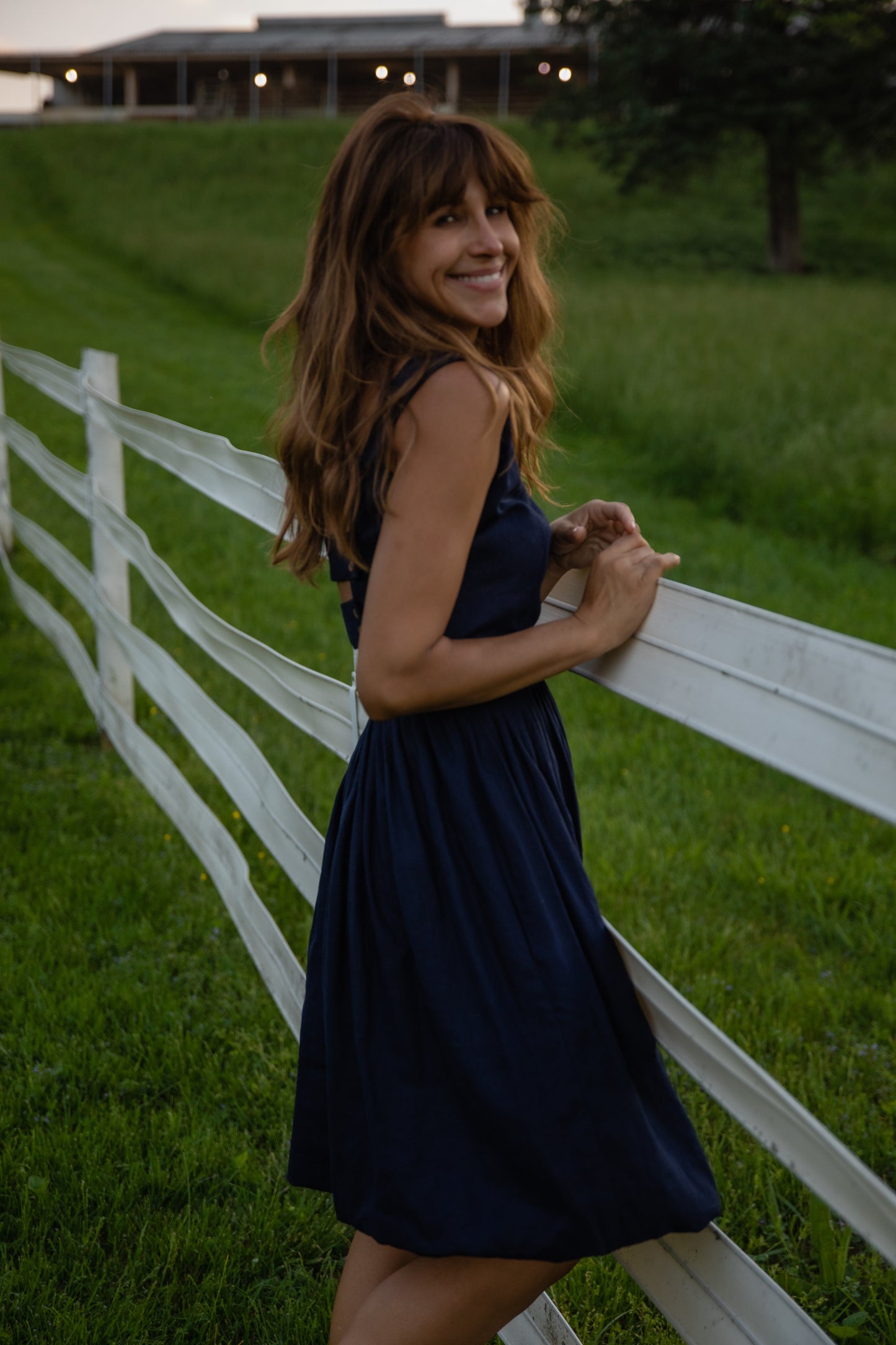 Lucy Dress in Linen Made to Order