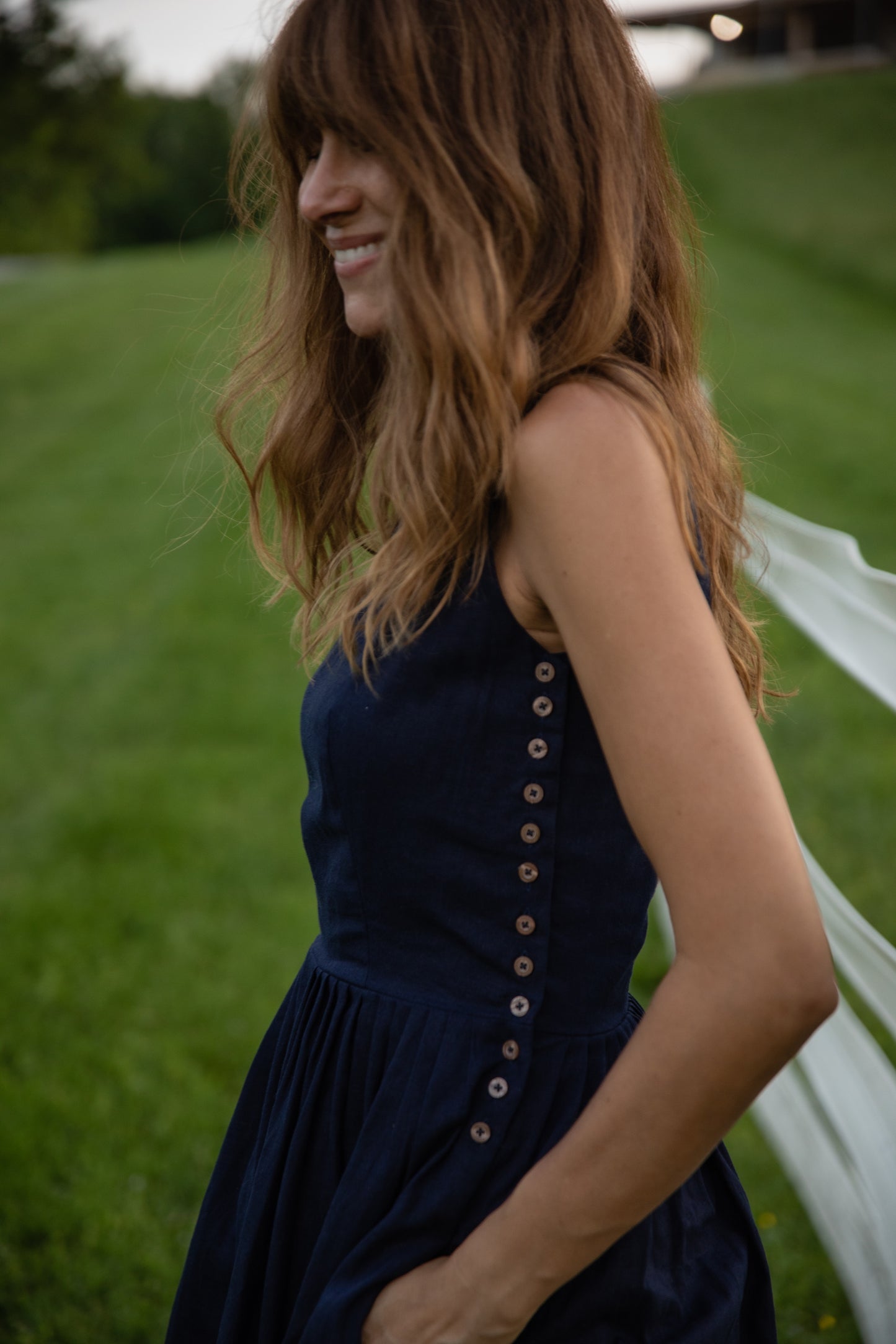 Lucy Dress in Linen Made to Order