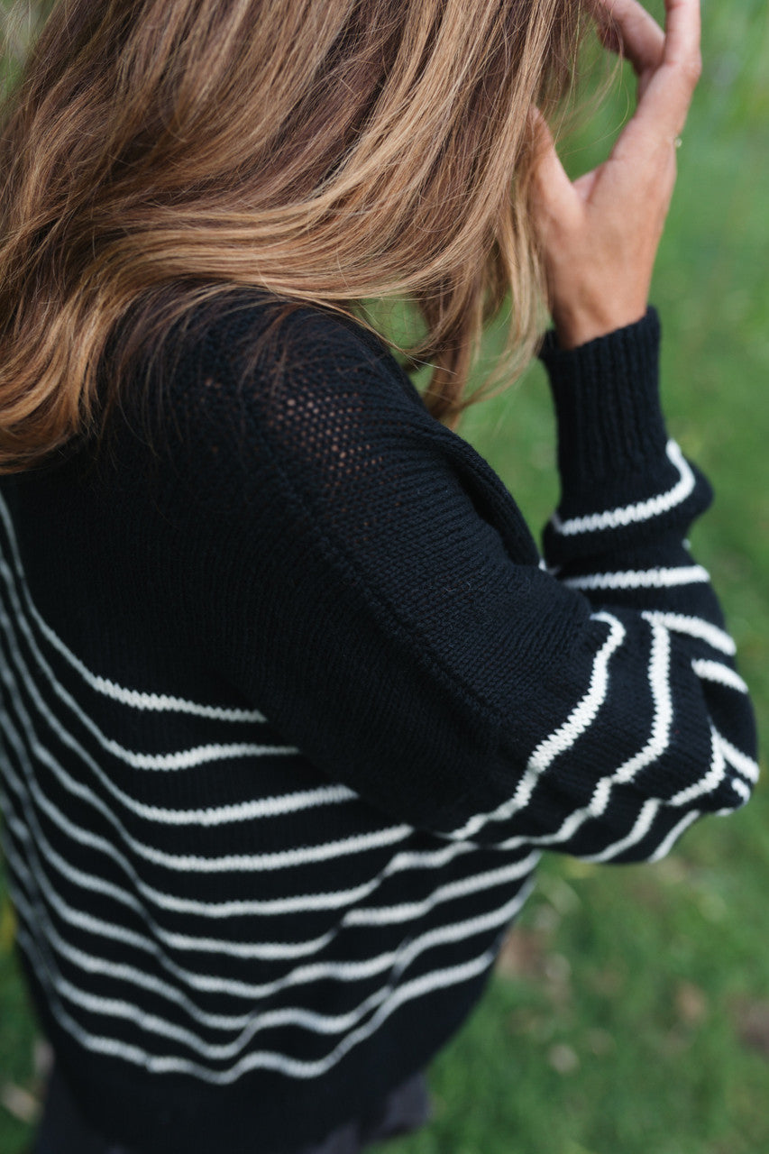 Aiden Classic Breton Style Henley Made to Order