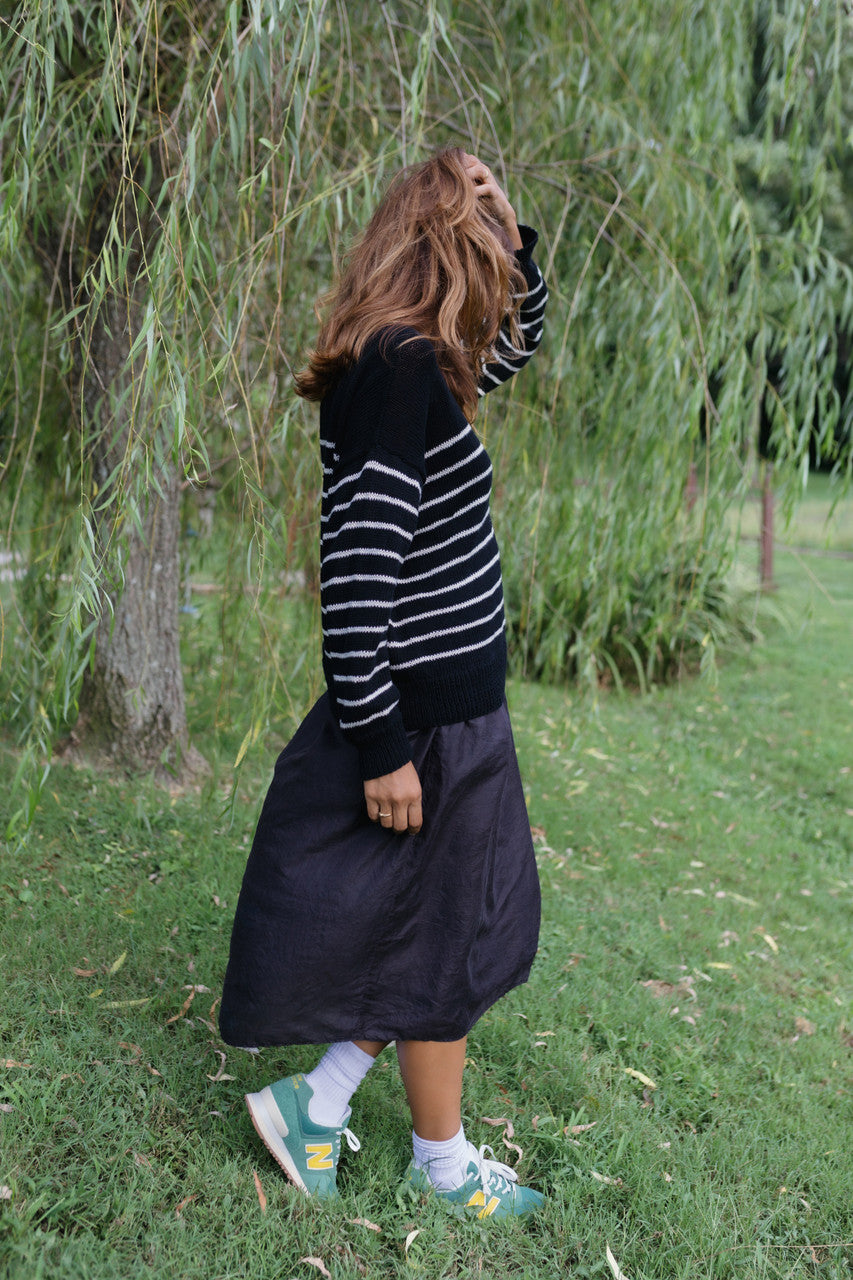 Aiden Classic Breton Style Henley Made to Order