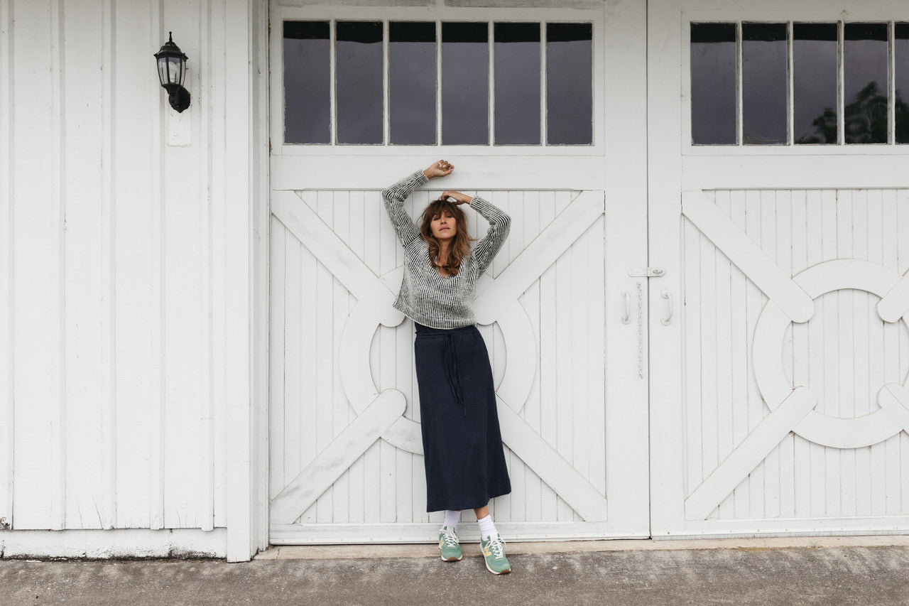Finn V-Neck Wool Sweater Made to Order