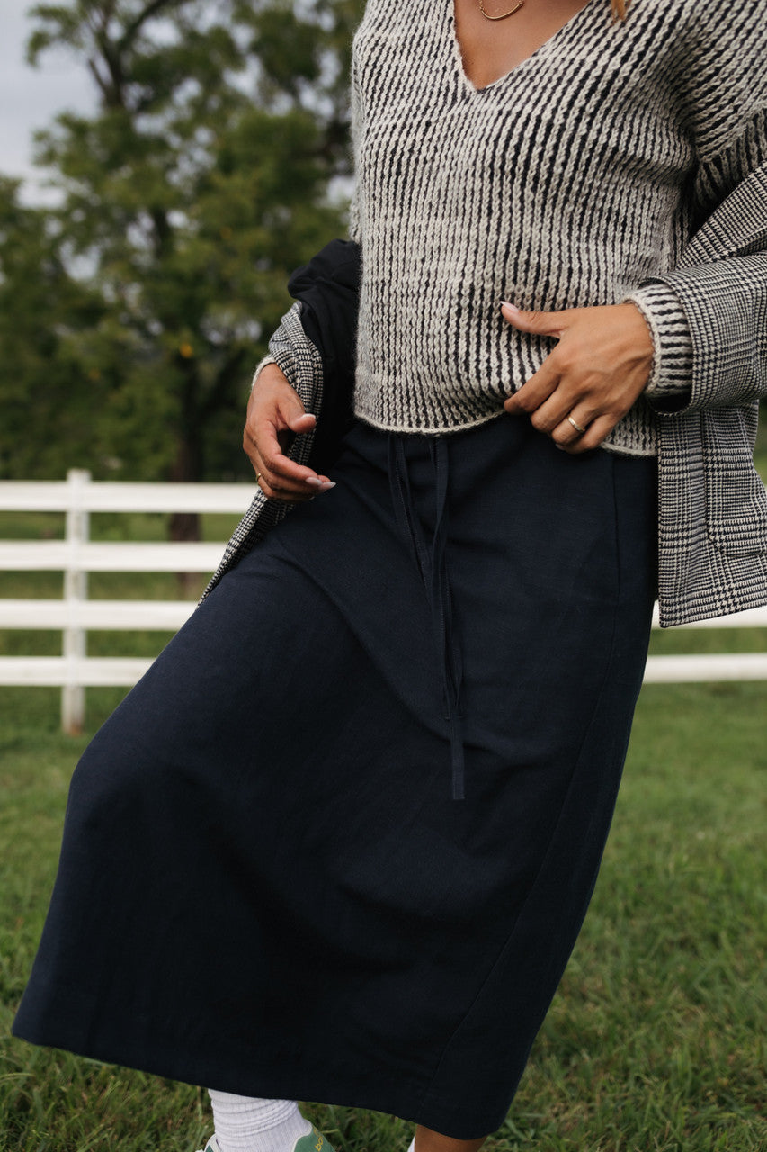 Finn V-Neck Wool Sweater Made to Order