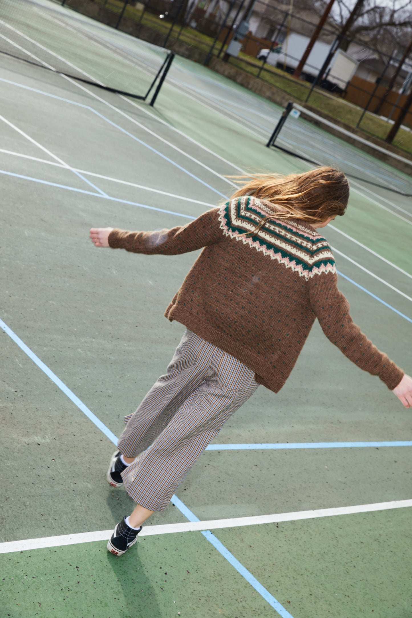 Hand Knit Nepali Wool Florence Cardigan Sweater in Black Made to Order