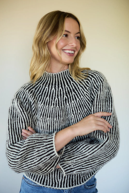 Henrietta Wool Pullover in Several Color Options Made to Order