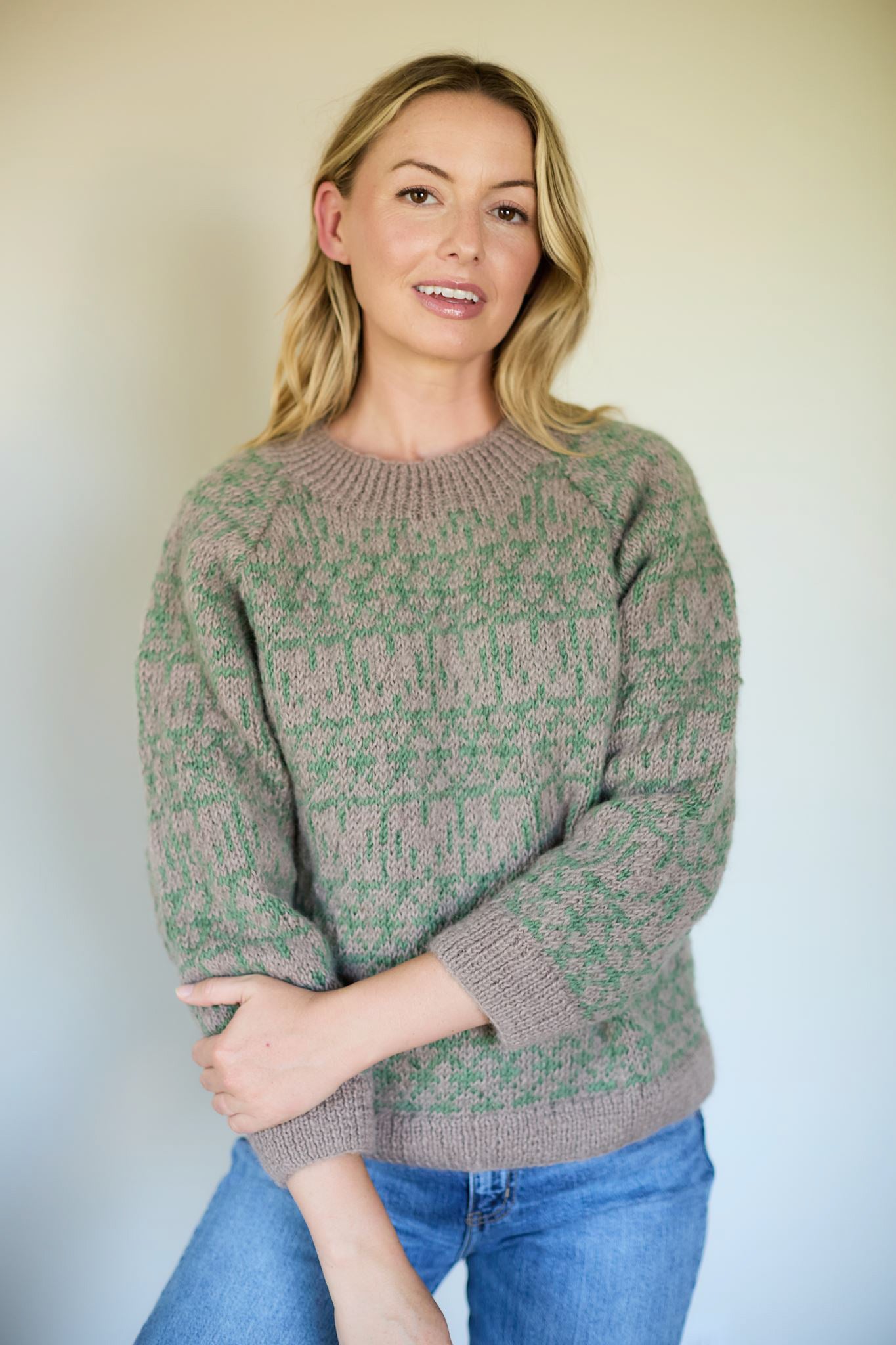 Violet Wool Pullover Made to Order
