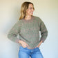 Violet Wool Pullover Made to Order