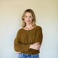 Ethel Pashmina Cardigan in Chestnut Made to Order