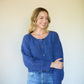 Ethel Pashmina Cardigan in Opal Made to Order