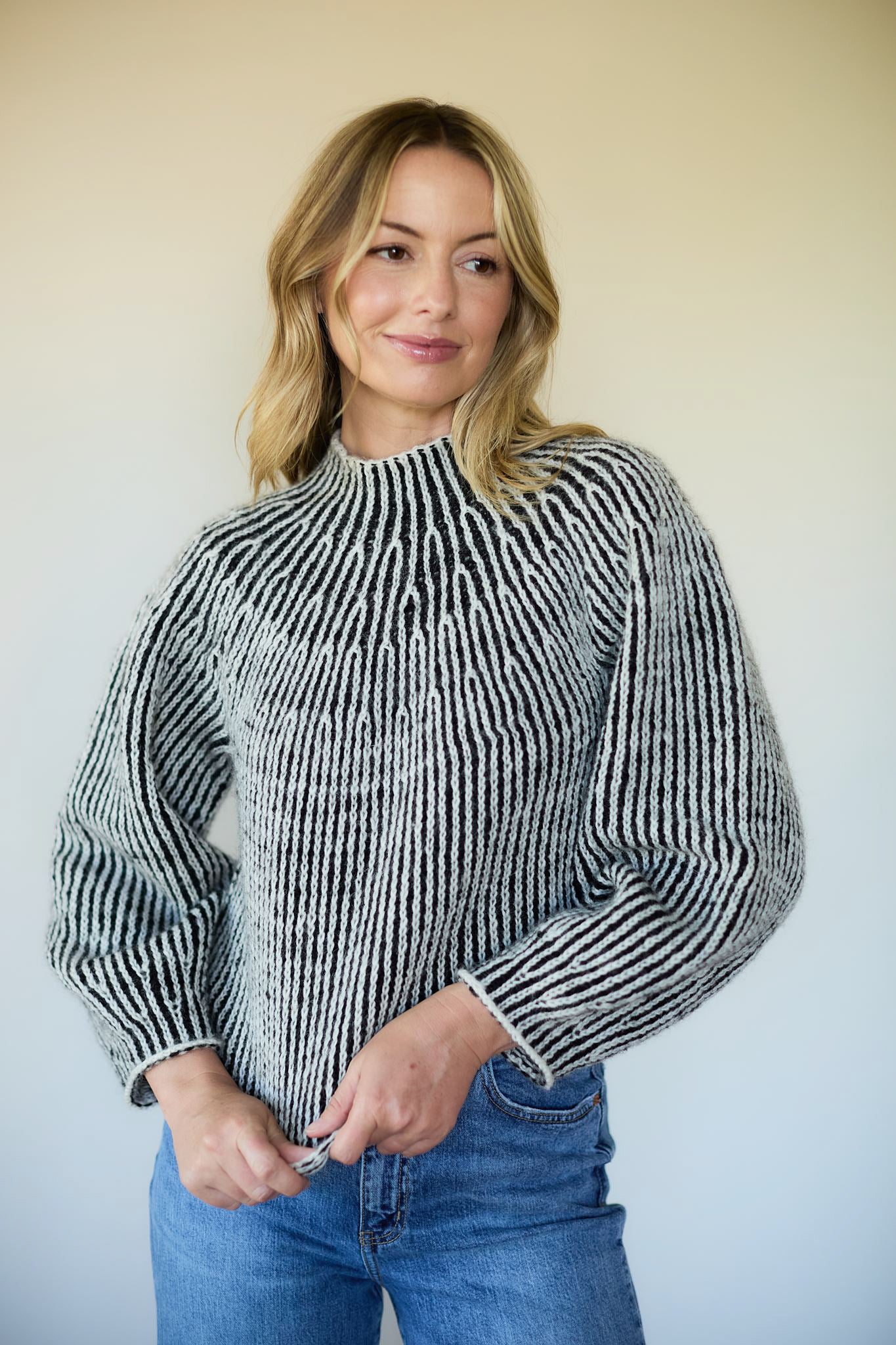 Henrietta Wool Pullover in Several Color Options Made to Order