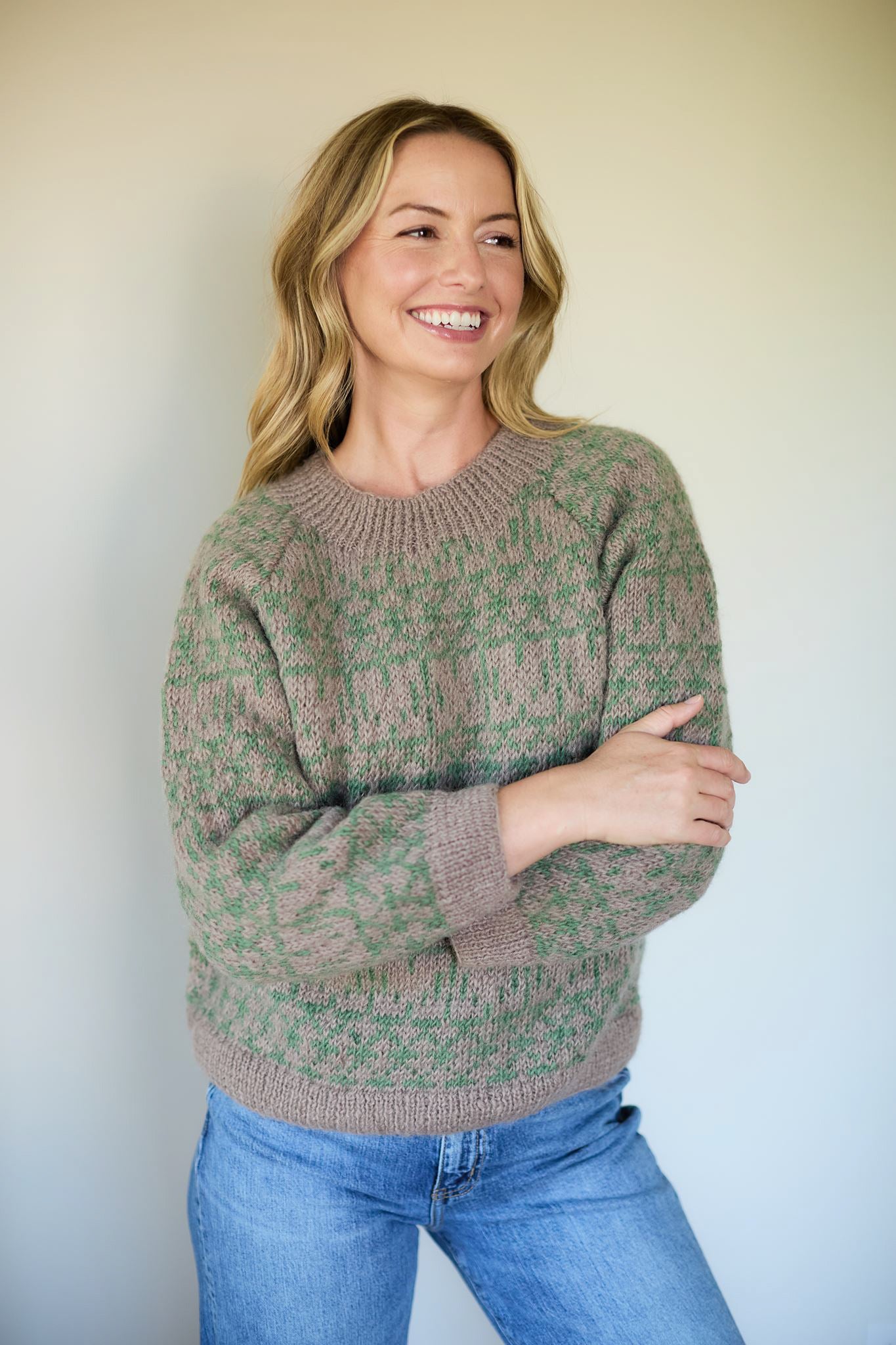 Violet Wool Pullover Made to Order