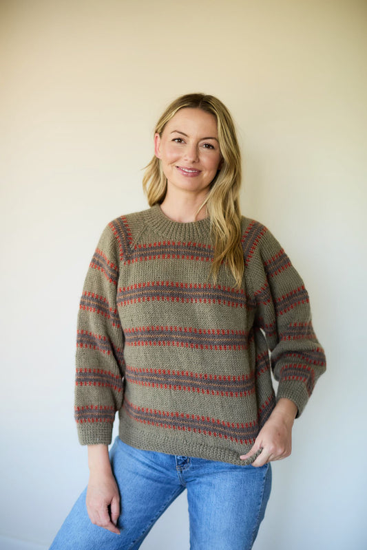 Fern Wool Pullover in Multiple Color Options Made to Order