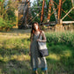 Faro Dress in Black and White Gingham Cotton Made to Order