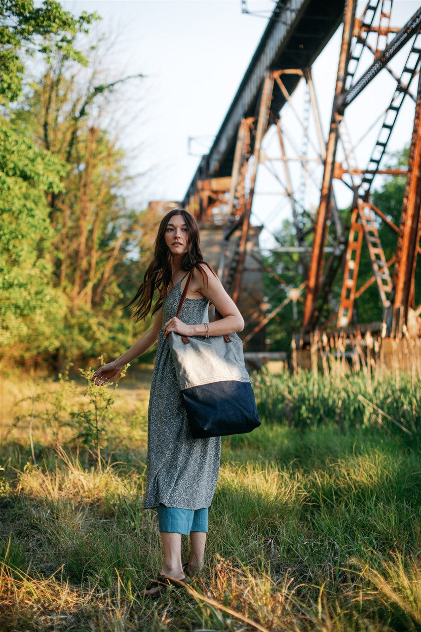 Faro Dress in Black and White Gingham Cotton Made to Order
