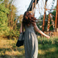 Faro Dress in Black and White Gingham Cotton Made to Order