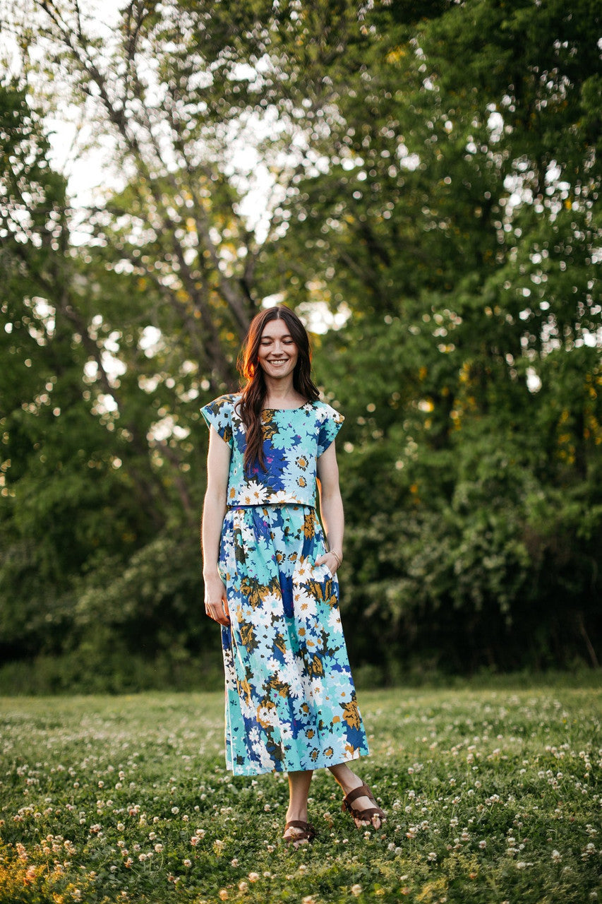 Claudia Floral Skirt Set Made to Order