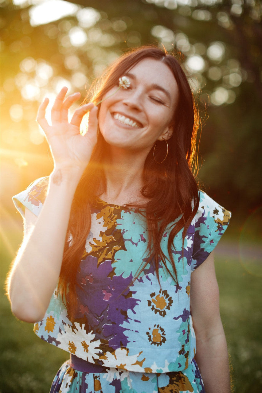 Claudia Floral Skirt Set Made to Order