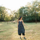 Faro Dress in Black and White Gingham Cotton Made to Order
