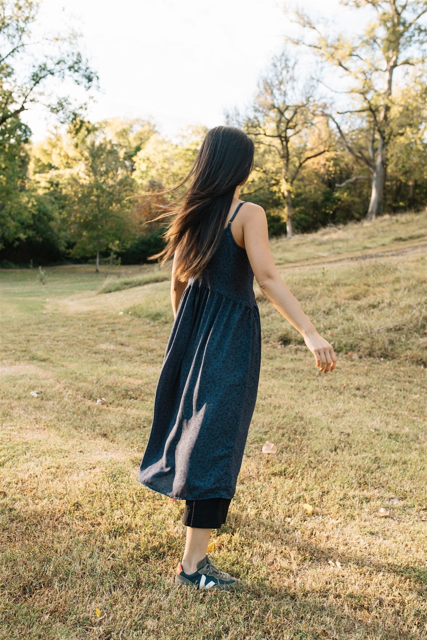 Faro Dress in Recycled Black and White Gingham - Pre-Order 2/30