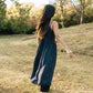 Faro Dress in Black and White Gingham Cotton Made to Order