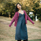 Faro Dress in Black and White Gingham Cotton Made to Order