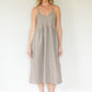 Faro Dress in Rose Mauve Linen