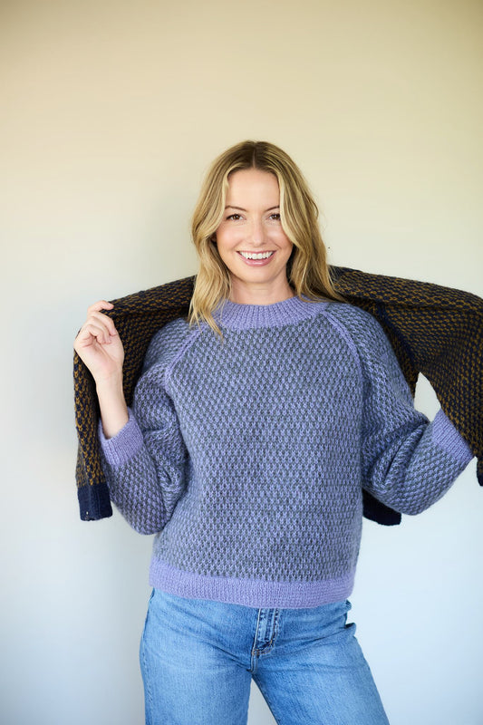 Midge Wool Pullover in Several Color Options Made to Order