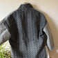 Portuguese Wool Pieper Coat in Mix-Match Herringbone Made to Order February