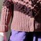 Hand Knit Nepali Wool Jill Sweater in Rust Made to Order