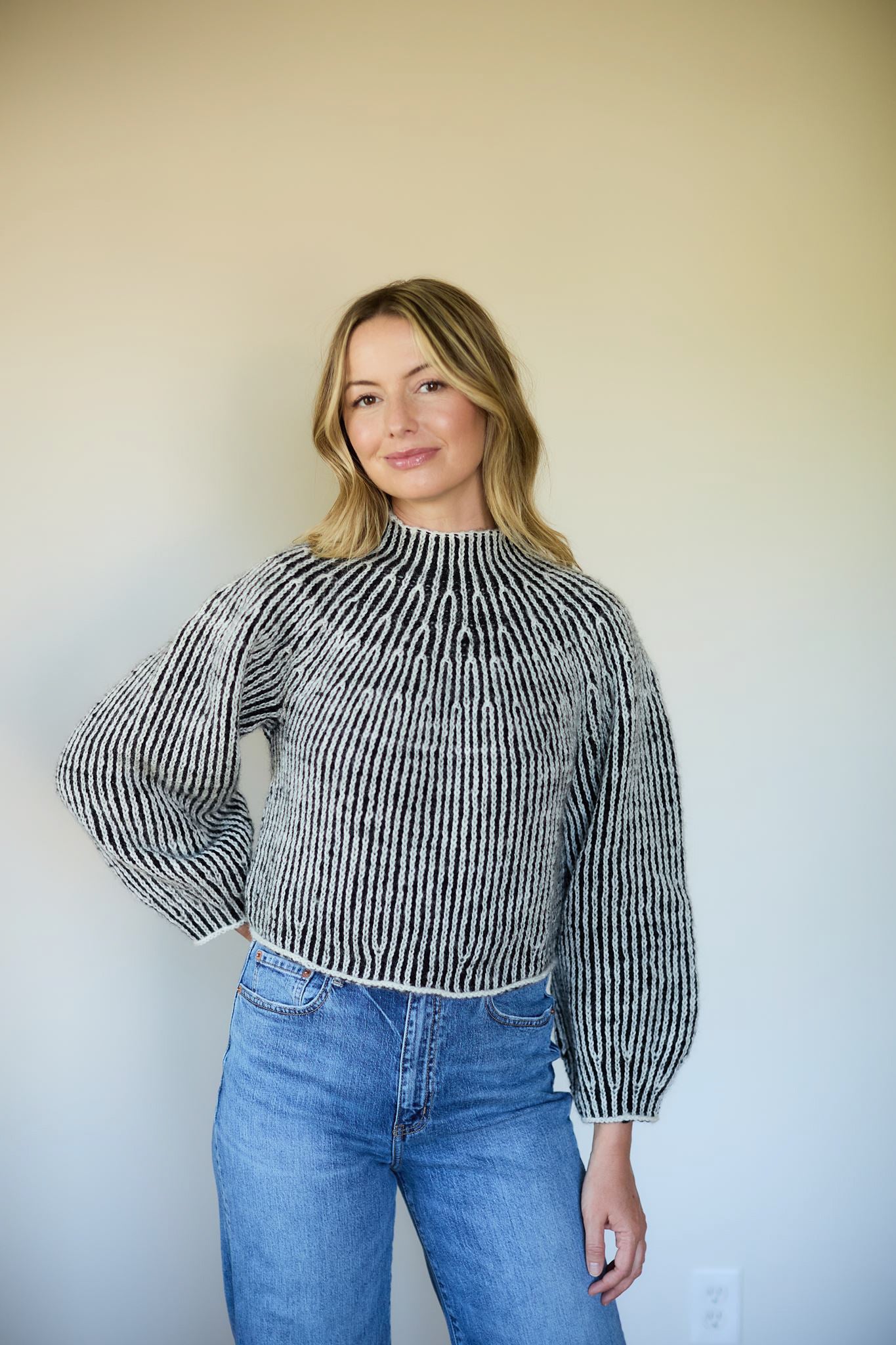 Henrietta Wool Pullover in Several Color Options Made to Order