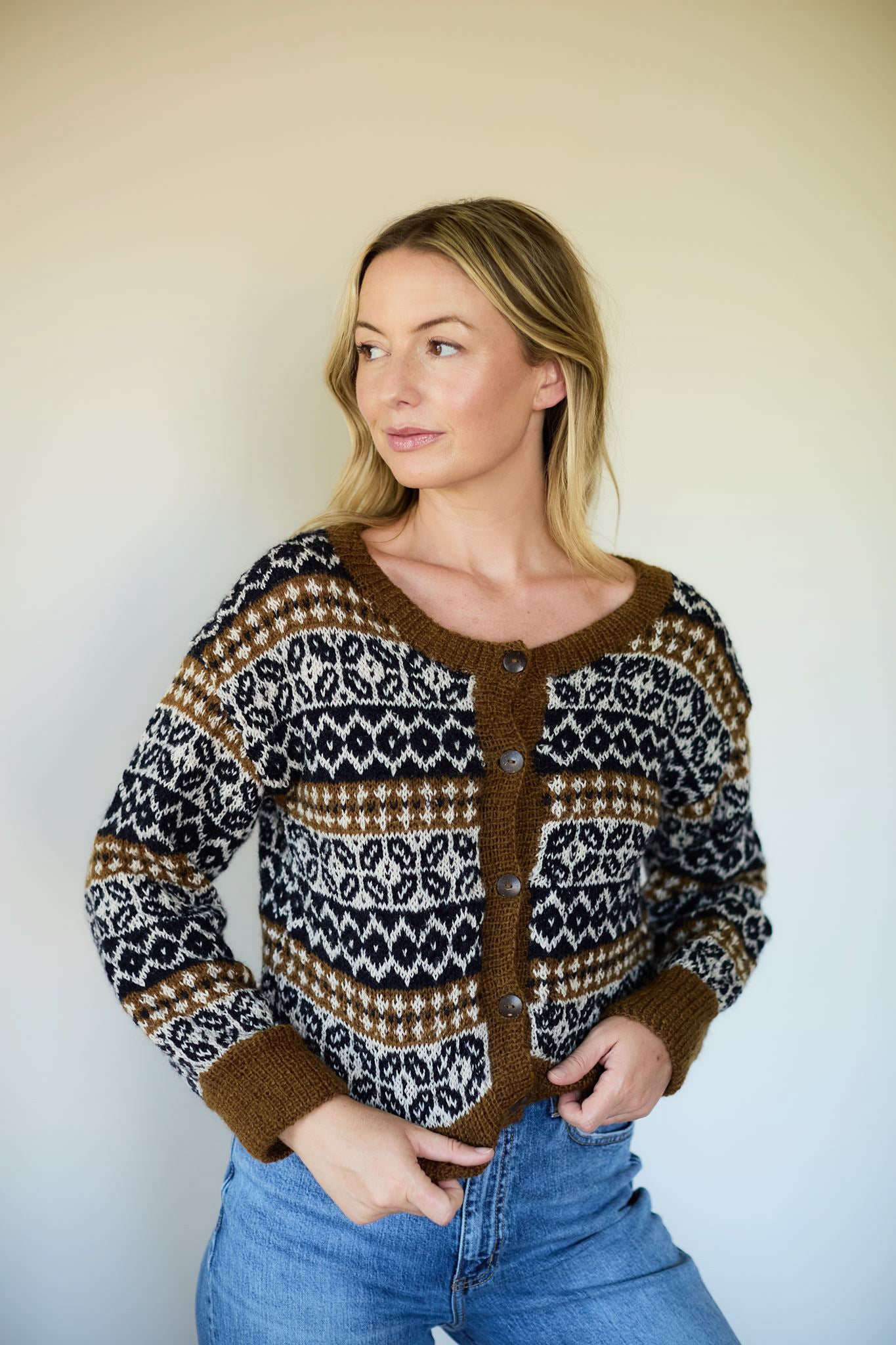Winifred Wool Cardigan Made to Order