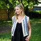 Faro Dress in Black Handwoven Cotton