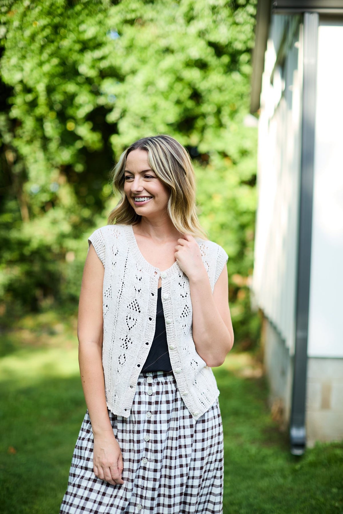 Perry Gathered Midi Skirt