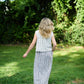 Perry Gathered Midi Skirt