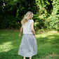 Perry Gathered Midi Skirt