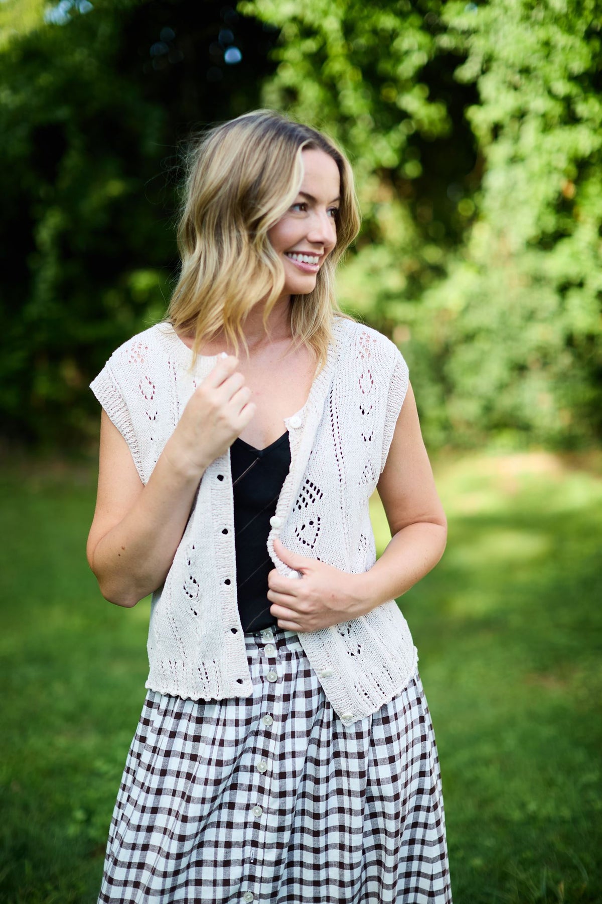Perry Gathered Midi Skirt