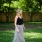 Perry Gathered Midi Skirt