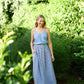 Perry Gathered Midi Skirt