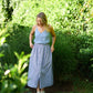 Perry Gathered Midi Skirt