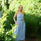 Perry Gathered Midi Skirt