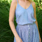Perry Gathered Midi Skirt