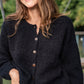 Betty Mohair Cardigan in Black Made to Order