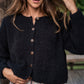 Betty Mohair Cardigan in Black Made to Order