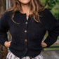 Betty Mohair Cardigan in Black Made to Order