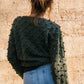 Francis Wool Sweater in Emerald Made to Order
