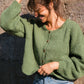 Betty Mohair Cardigan in Shamrock Made to Order