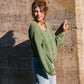 Betty Mohair Cardigan in Shamrock Made to Order